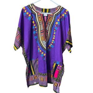 Bright Fun Big Mama tunic 100% cotton. One size